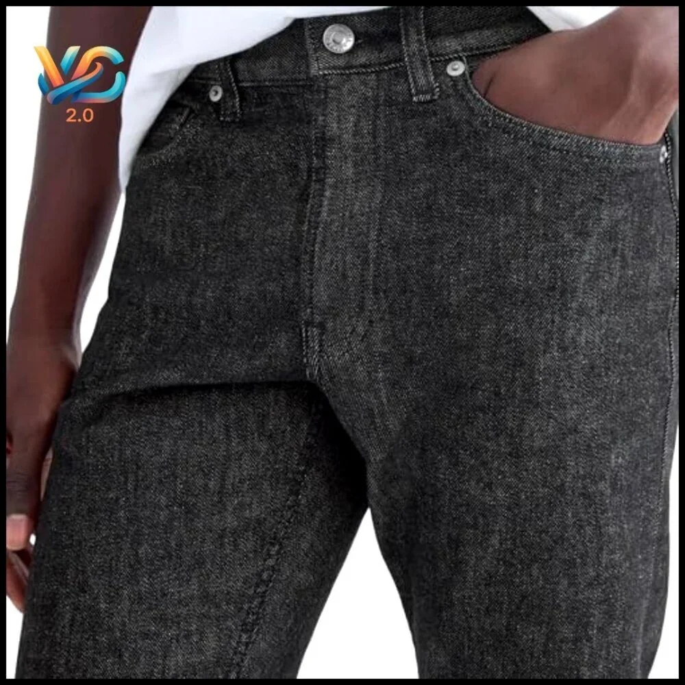 Slim Fit Selvedge Denim‎ Jeans Classic Minimal Tapered Leg Stretch Comfort